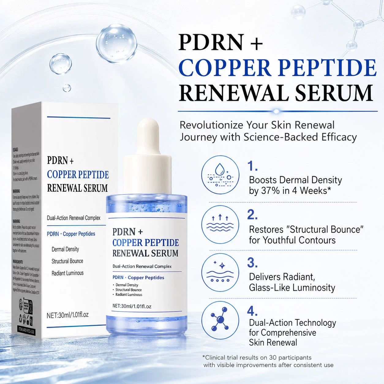 Lumish PDRN Copper Peptide Serum